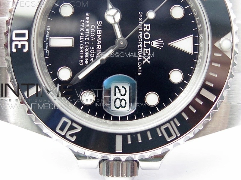 Submariner 116610 LN Black Ceramic 904L Steel VSF 1:1 Best Edition VS3135