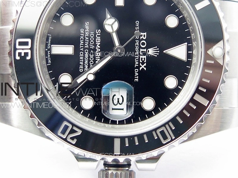 Submariner 116610 LN Black Ceramic 904L Steel VSF 1:1 Best Edition VS3135