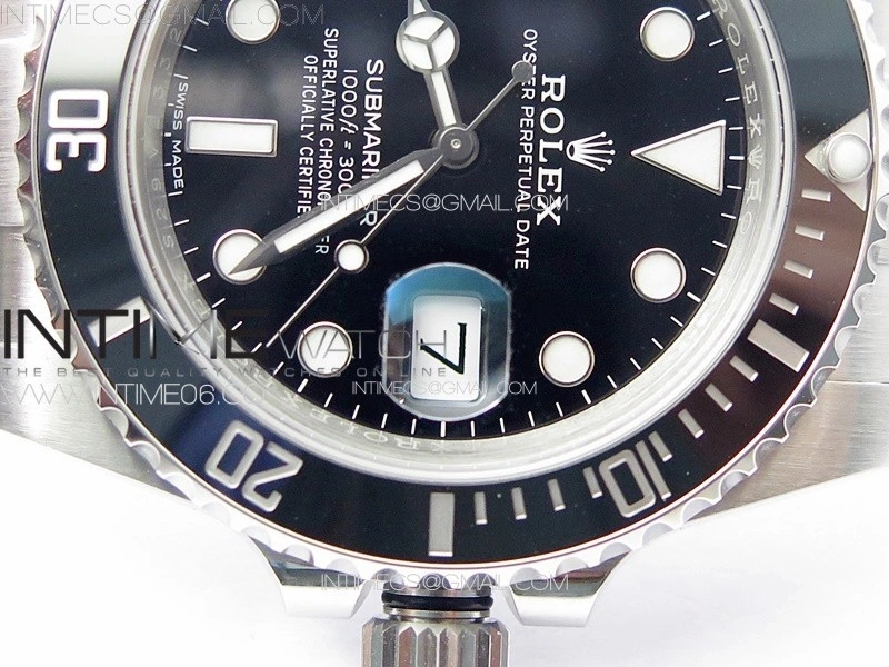 Submariner 116610 LN Black Ceramic 904L Steel VSF 1:1 Best Edition VS3135