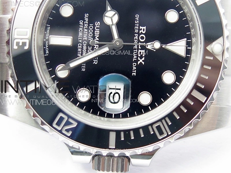 Submariner 116610 LN Black Ceramic 904L Steel VSF 1:1 Best Edition VS3135
