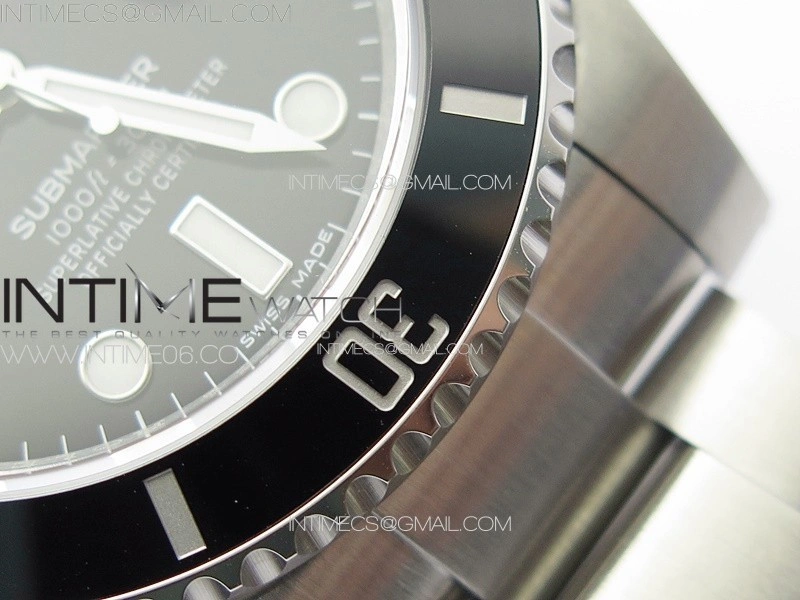 Submariner 116610 LN Black Ceramic 904L Steel VSF 1:1 Best Edition VS3135