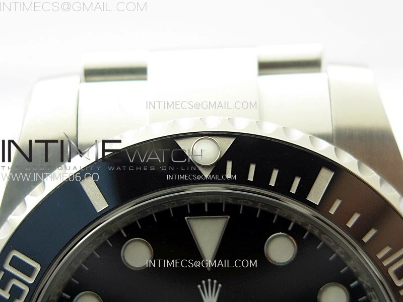Submariner 116610 LN Black Ceramic C+F 904L 1:1 Best Edition on SS Bracelet VR3135