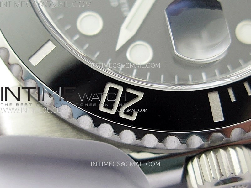 Submariner 116610 LN Black Ceramic C+F 904L 1:1 Best Edition on SS Bracelet VR3135