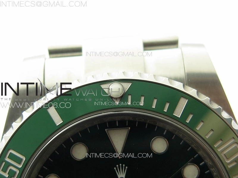 Submariner 116610 LV Green Ceramic 904L Steel VSF 1:1 Best Edition VS3135