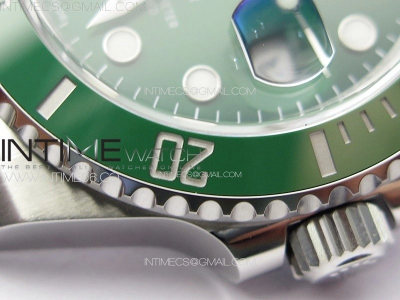Submariner 116610 LV Green Ceramic 904L Steel VSF 1:1 Best Edition VS3135