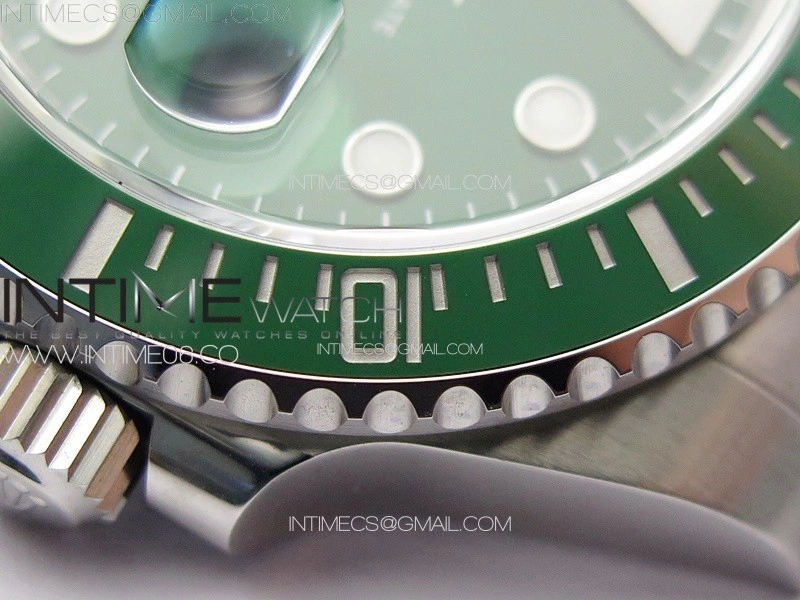 Submariner 116610 LV Green Ceramic 904L Steel VSF 1:1 Best Edition VS3135