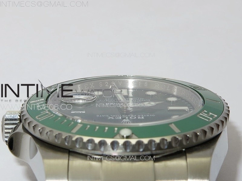 Submariner 116610 LV Green Ceramic 904L Steel VSF 1:1 Best Edition VS3135