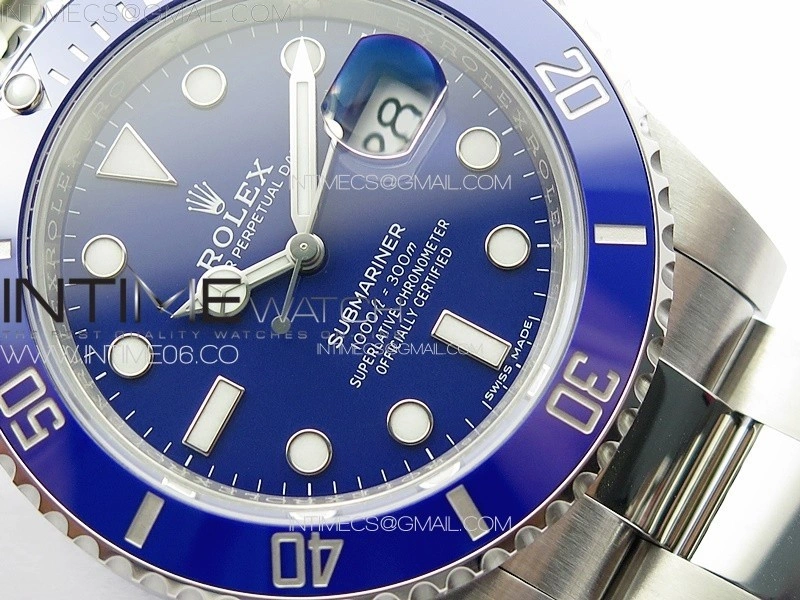 Submariner 116619 LB Blue Ceramic 904L Steel VSF 1:1 Best Edition VS3135