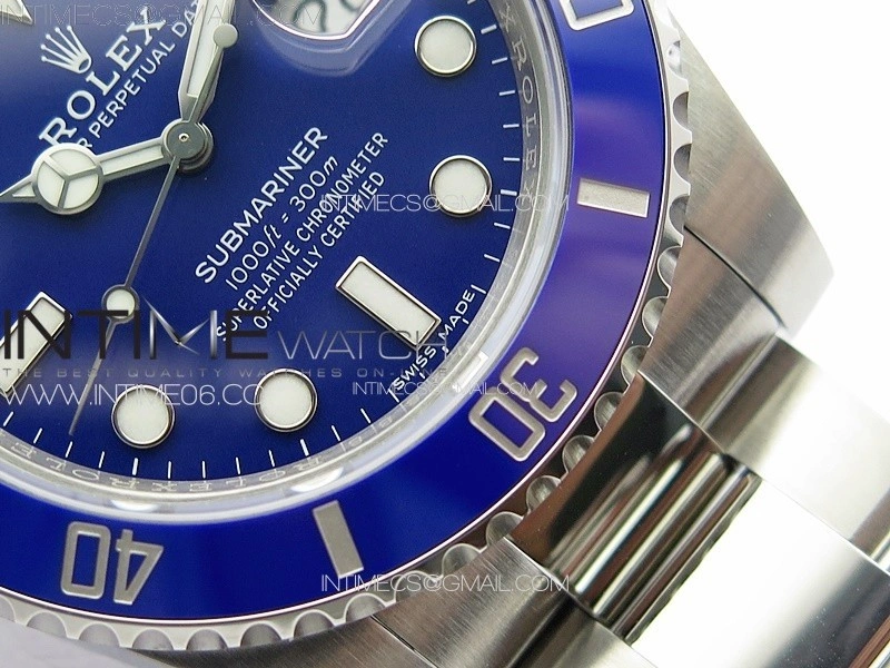 Submariner 116619 LB Blue Ceramic 904L Steel VSF 1:1 Best Edition VS3135