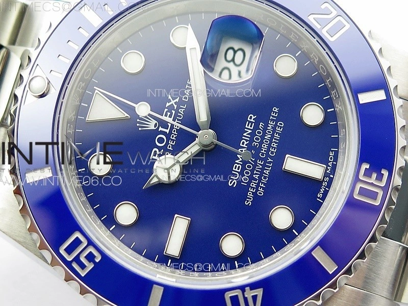 Submariner 116619 LB Blue Ceramic 904L Steel VSF 1:1 Best Edition VS3135