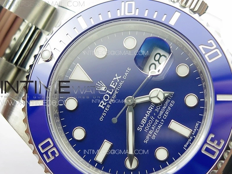 Submariner 116619 LB Blue Ceramic 904L Steel VSF 1:1 Best Edition VS3135