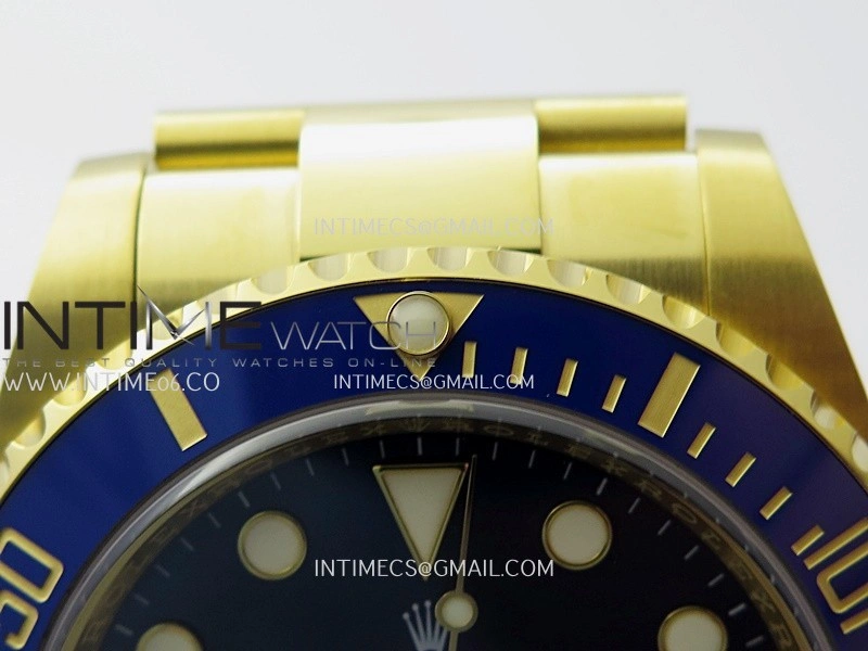 Submariner 126618 LB YG THBF 1:1 Best Edition Blue Dial On YG Bracelet SH3235