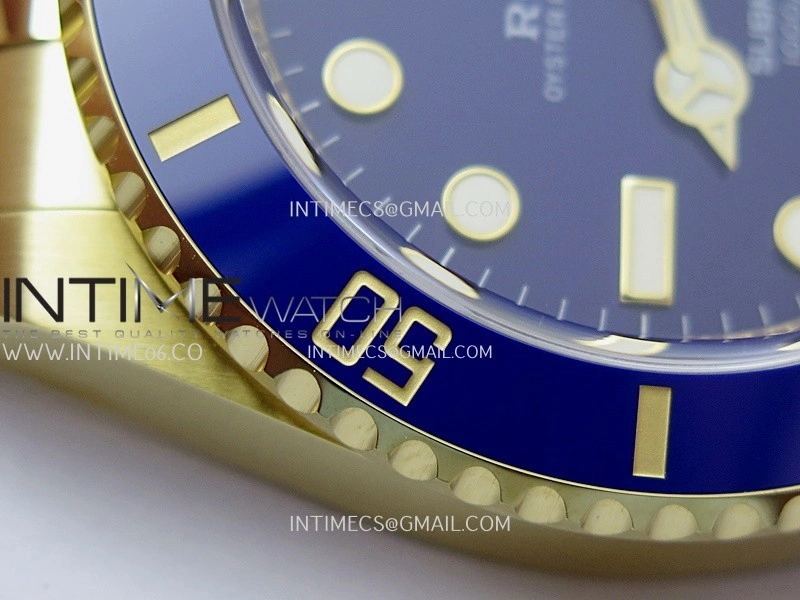 Submariner 126618 LB YG THBF 1:1 Best Edition Blue Dial On YG Bracelet SH3235