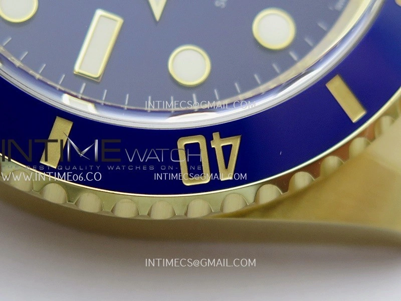 Submariner 126618 LB YG THBF 1:1 Best Edition Blue Dial On YG Bracelet SH3235