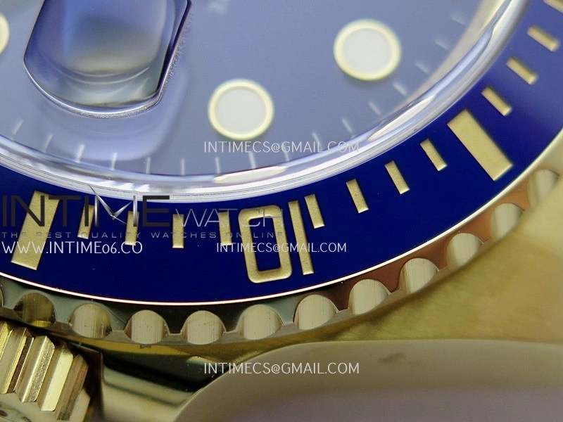 Submariner 126618 LB YG THBF 1:1 Best Edition Blue Dial On YG Bracelet SH3235