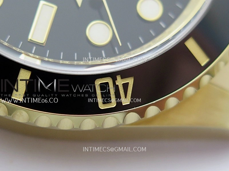 Submariner 126618 LN YG THBF 1:1 Best Edition Black Dial On YG Bracelet SH3235