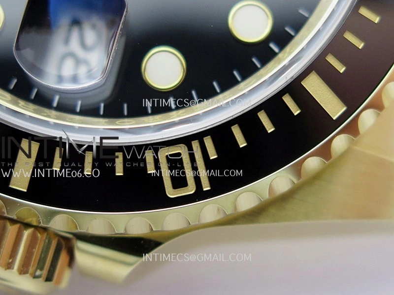 Submariner 126618 LN YG THBF 1:1 Best Edition Black Dial On YG Bracelet SH3235
