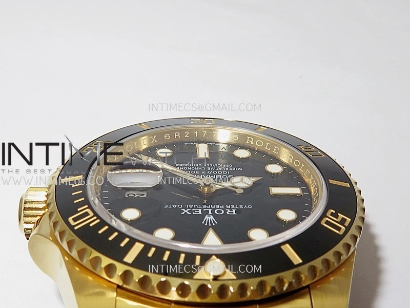 Submariner 126618 LN YG THBF 1:1 Best Edition Black Dial On YG Bracelet SH3235