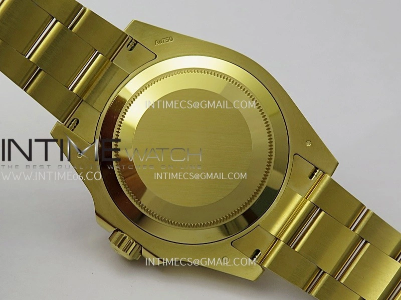 Submariner 126618 LN YG THBF 1:1 Best Edition Black Dial On YG Bracelet SH3235