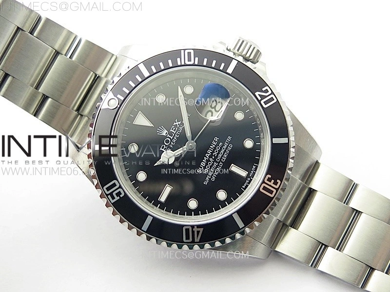 Submariner 16610 LN 904L Steel ARF 1:1 Best Edition on SS Bracelet SH3135 V2