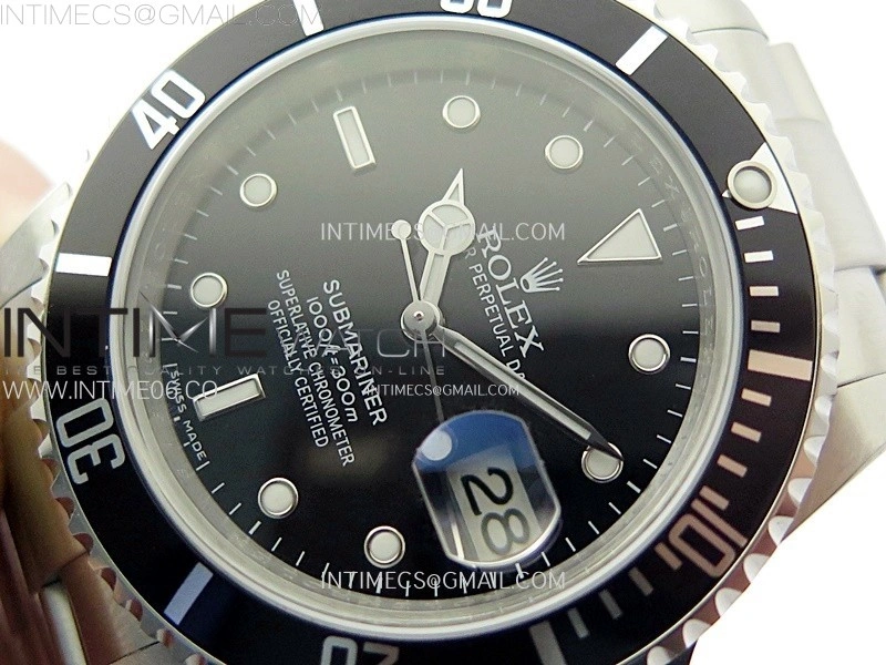 Submariner 16610 LN 904L Steel ARF 1:1 Best Edition on SS Bracelet SH3135 V2