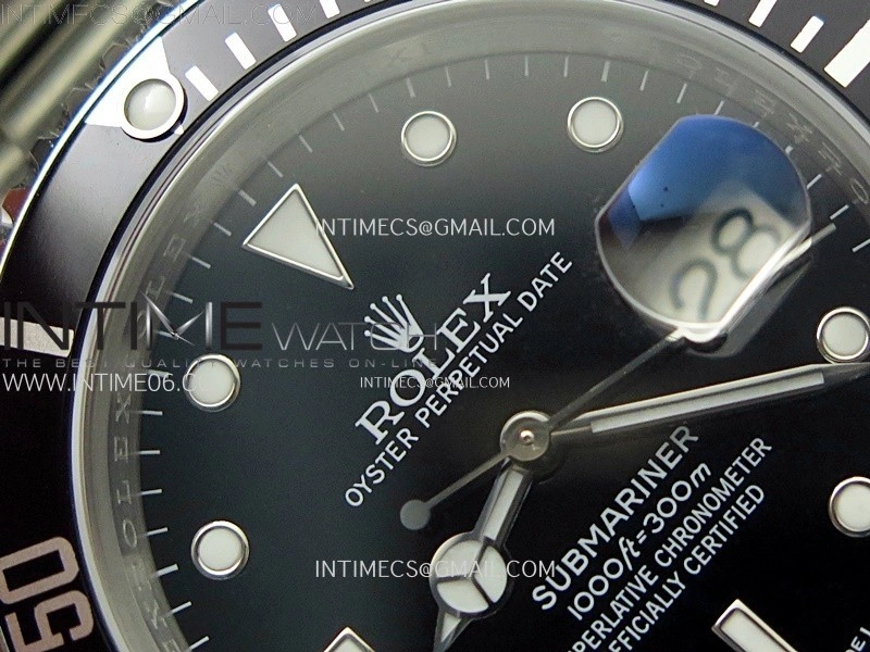 Submariner 16610 LN 904L Steel ARF 1:1 Best Edition on SS Bracelet SH3135 V2