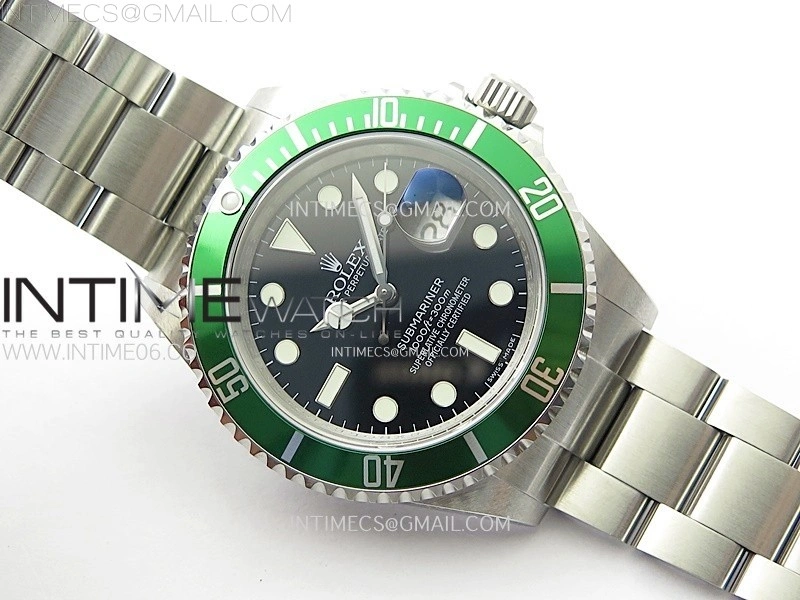 Submariner 16610 LV 904L Steel ARF 1:1 Best Edition on SS Bracelet SH3135 V2