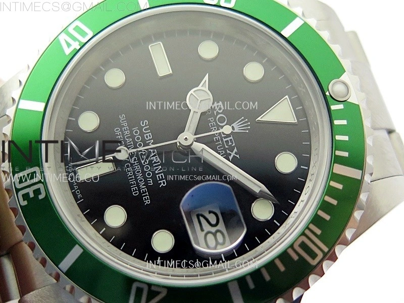 Submariner 16610 LV 904L Steel ARF 1:1 Best Edition on SS Bracelet SH3135 V2