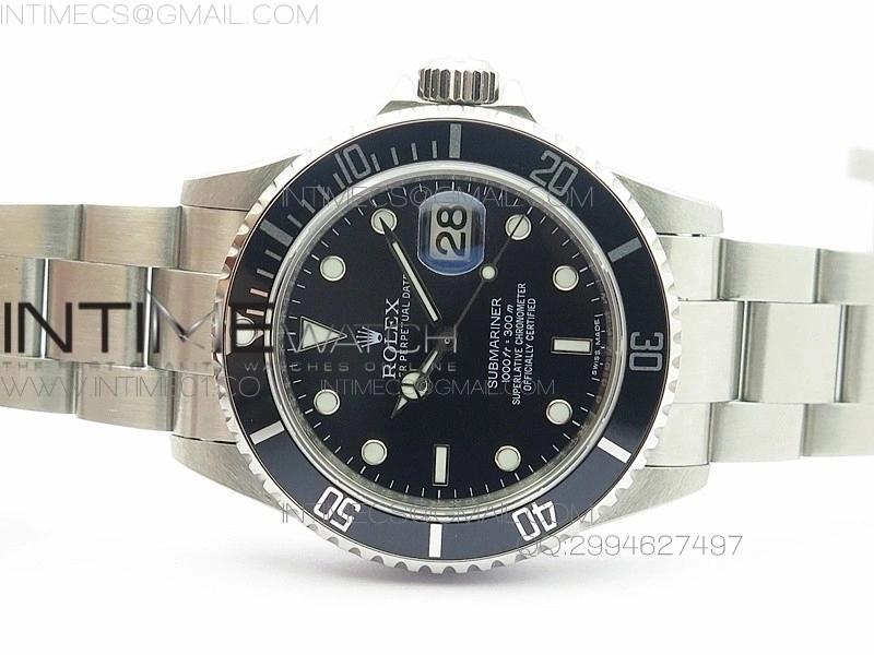 Submariner 16610LN SS Best Edition black Dial Black Bezel on SA3135