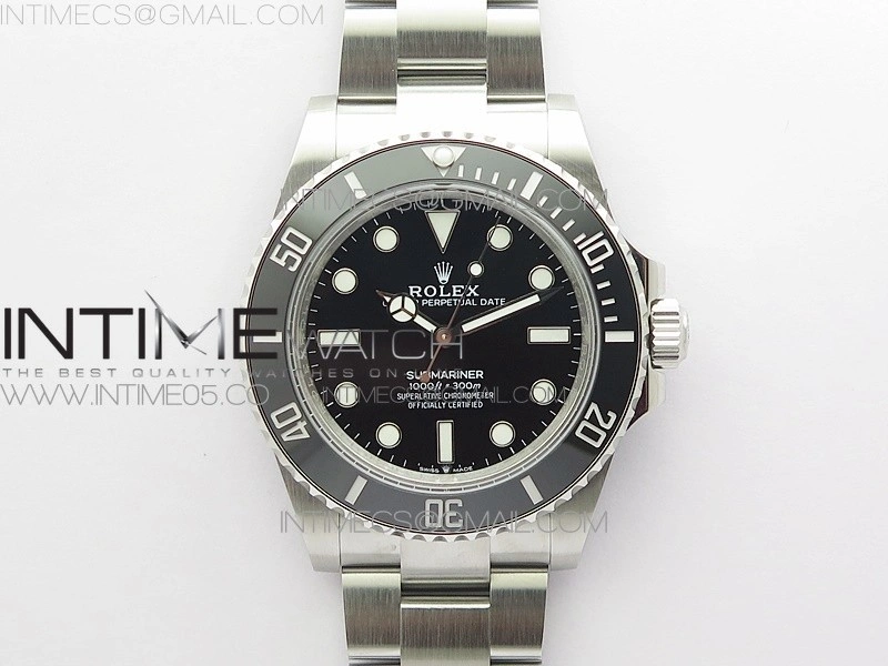 Submariner 41mm 124060 LN SS BP Best Edition Black Dial SH3230