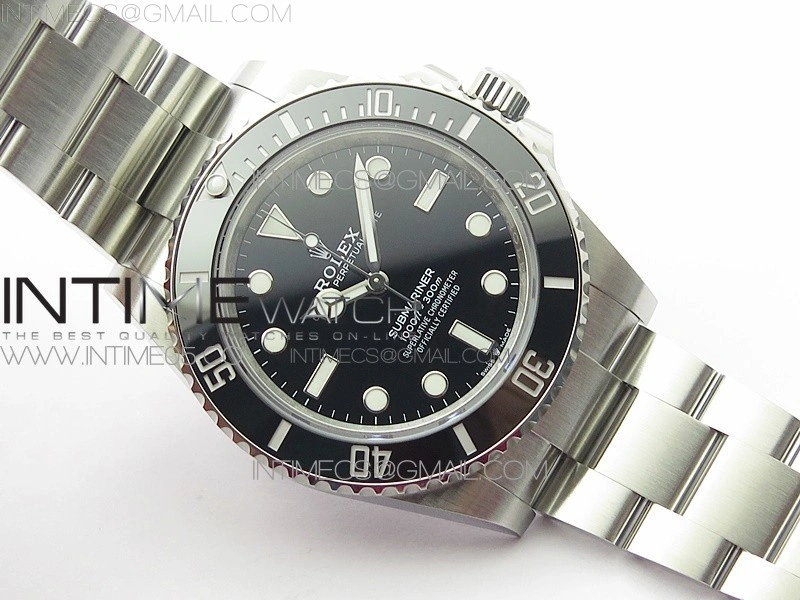 Submariner 41mm 124060 LN SS BP Best Edition Black Dial SH3230