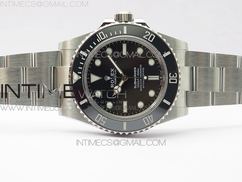Submariner 41mm 124060 LN SS BP Best Edition Black Dial SH3230