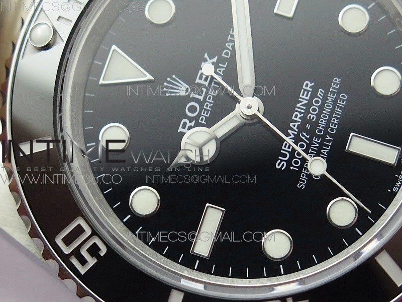 Submariner 41mm 124060 LN SS BP Best Edition Black Dial SH3230