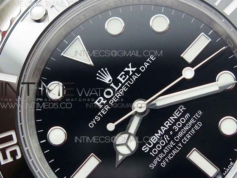 Submariner 41mm 124060 LN SS BP Best Edition Black Dial SH3230