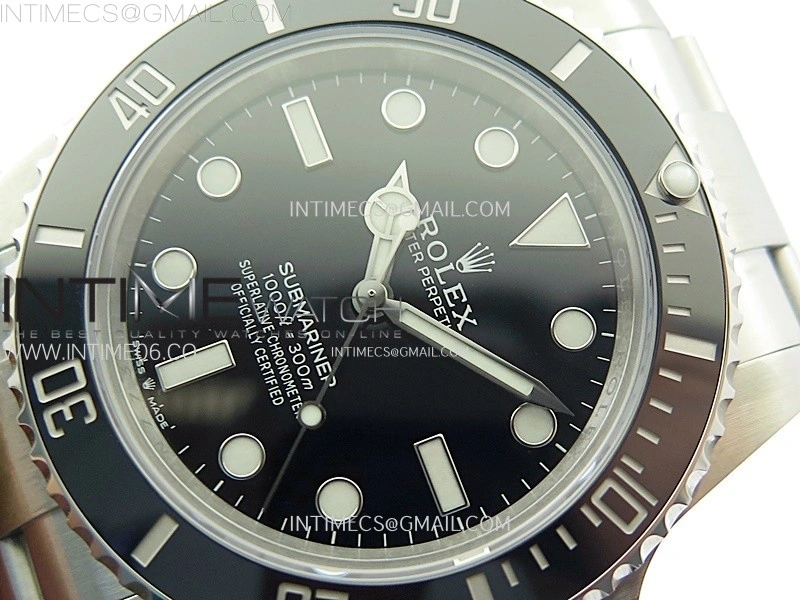 Submariner 41mm 124060 No Date 904L Steel C+F 1:1 Best Edition Black Dial VR3230