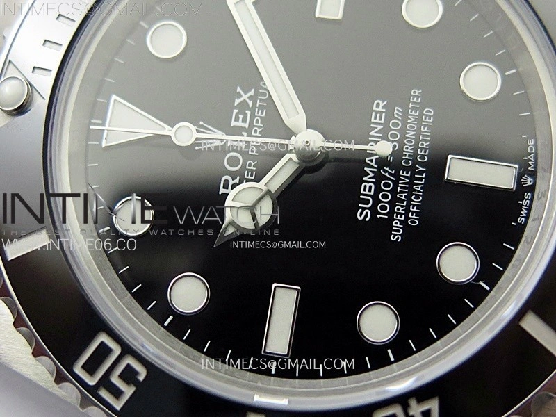Submariner 41mm 124060 No Date 904L Steel C+F 1:1 Best Edition Black Dial VR3230