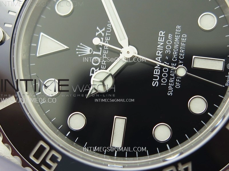 Submariner 41mm 124060 No Date 904L Steel VSF 1:1 Best Edition Black Dial VS3230