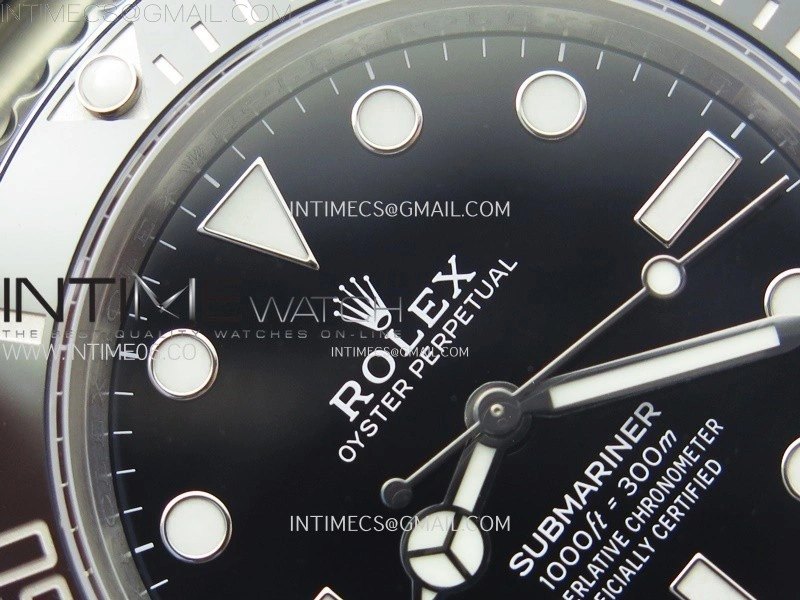 Submariner 41mm 124060 No Date 904L Steel VSF 1:1 Best Edition Black Dial VS3230
