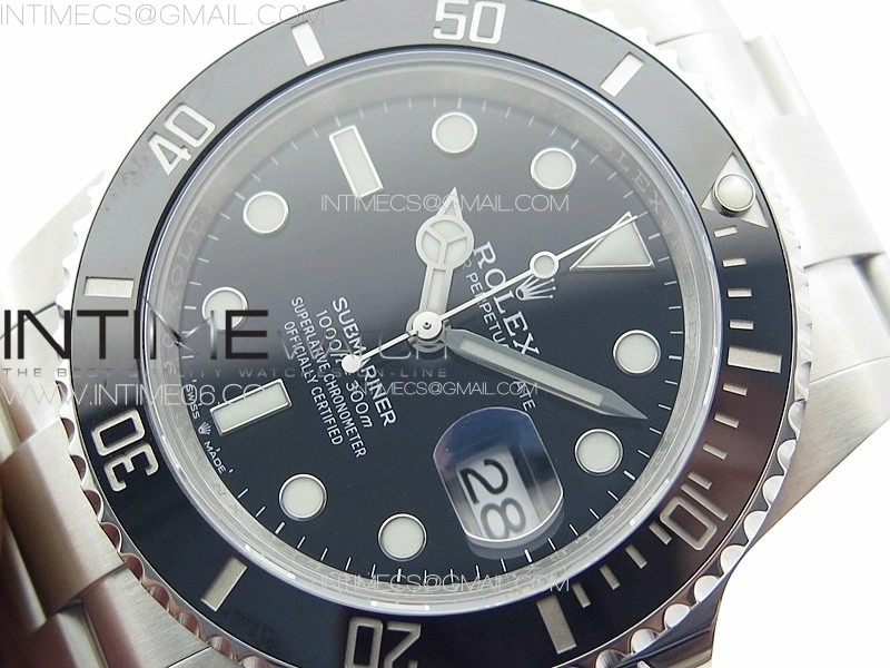 Submariner 41mm 126610 LN Black Ceramic 904L Steel NTF 1:1 Best Edition VR3235