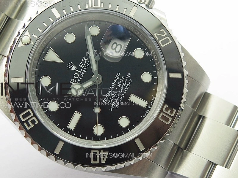 Submariner 41mm 126610 LN Black Ceramic 904L Steel NTF 1:1 Best Edition VR3235
