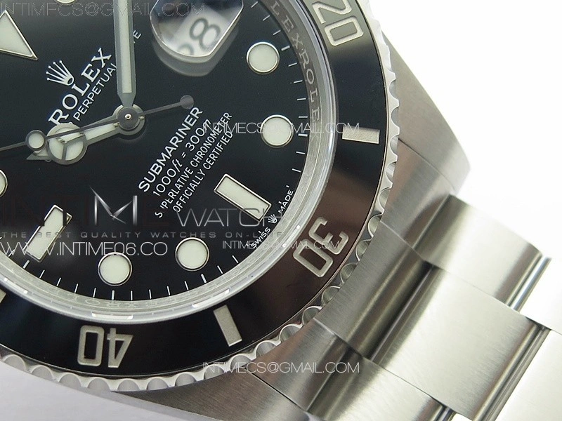 Submariner 41mm 126610 LN Black Ceramic 904L Steel NTF 1:1 Best Edition VR3235