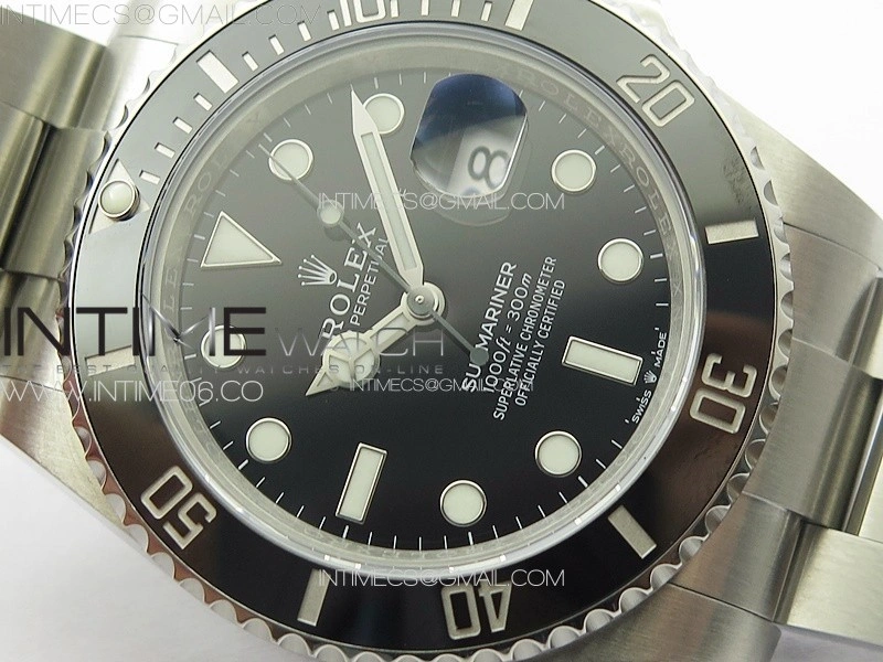 Submariner 41mm 126610 LN Black Ceramic 904L Steel NTF 1:1 Best Edition VR3235
