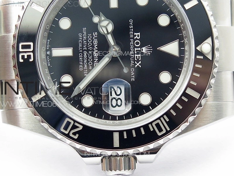 Submariner 41mm 126610 LN Black Ceramic 904L Steel NTF 1:1 Best Edition VR3235