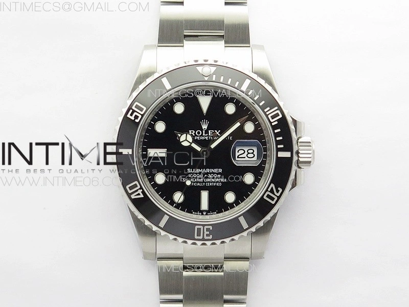 Submariner 41mm 126610 LN Black Ceramic 904L Steel VSF 1:1 Best Edition VS3235
