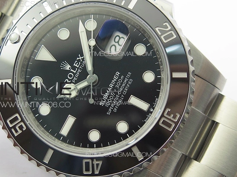 Submariner 41mm 126610 LN Black Ceramic 904L Steel VSF 1:1 Best Edition VS3235