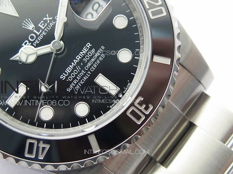 Submariner 41mm 126610 LN Black Ceramic 904L Steel VSF 1:1 Best Edition VS3235