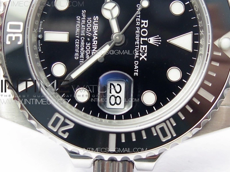 Submariner 41mm 126610 LN Black Ceramic 904L Steel VSF 1:1 Best Edition VS3235
