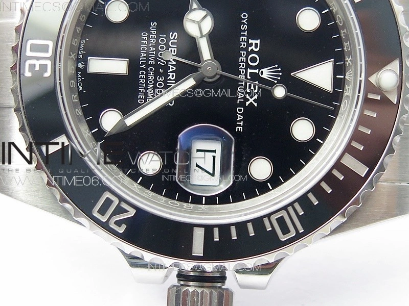 Submariner 41mm 126610 LN Black Ceramic 904L Steel VSF 1:1 Best Edition VS3235