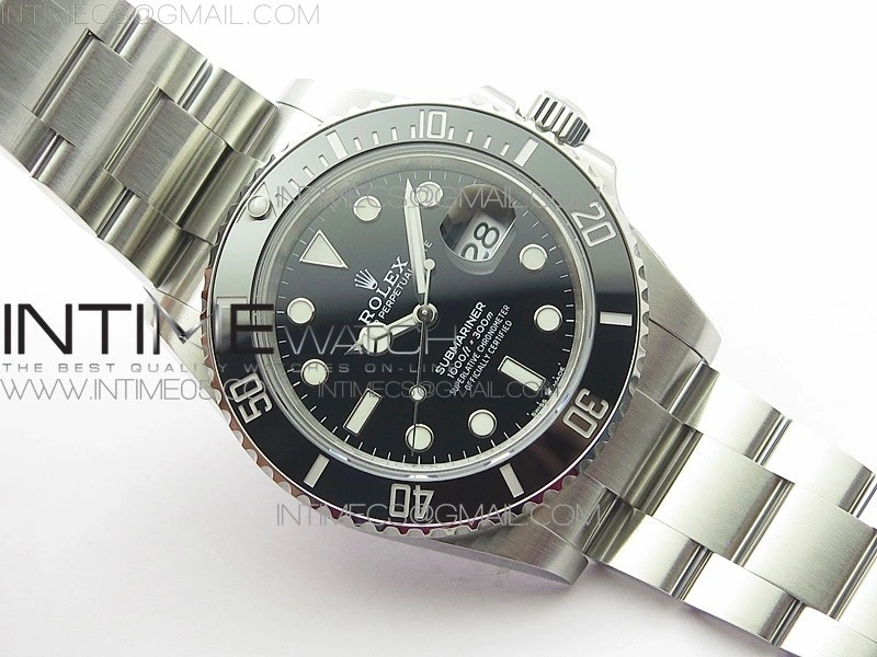 Submariner 41mm 126610 LN SS BP Best Edition Black Dial SH3235