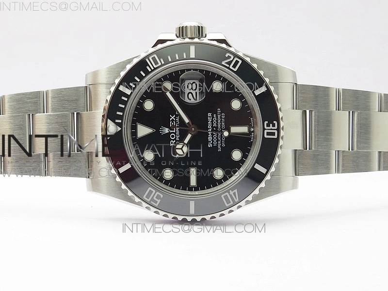 Submariner 41mm 126610 LN SS BP Best Edition Black Dial SH3235